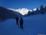 Ski de rando en Albanie : Avec le beau temps, direction le Montngro.