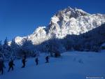 Ski de rando en Albanie : Avec le beau temps, direction le Montngro.