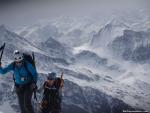 Derniers efforts pour Fred et Isa avant le sommet du Gross Geiger (Haut Tyrol massif du Hauhe Tauern)