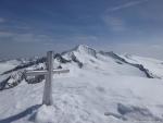 Depuis le sommet du GrossGeiger, l objectif de demain le Grossvenedigger (3660m). Haut Tyrol, massif du Hauhe Tauern.
