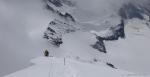 Et quand le brouillard s carte...le vide se creuse sur la descente du Grossglockner (Haut Tyrol, massif du Hauhe Tauern)