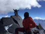 Le vrai bout du sommet du Thapa Peak.