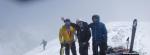 Tous les 3 runis au sommet du Mont Blanc.