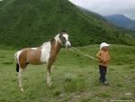 Le cheval au Kirghizistan c'est dans les gnes...